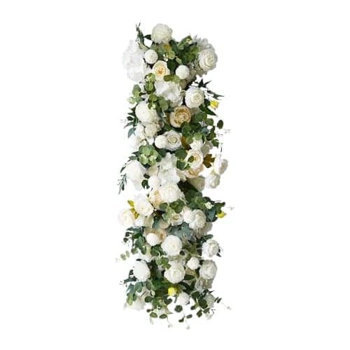 Composition florale droite 90 cm – photo 1