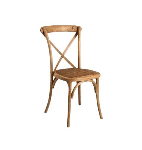 Chaise bistrot en bois – photo 1