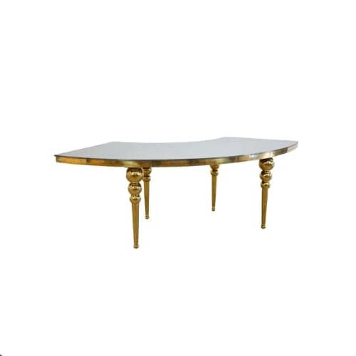 Table d'honneur pieds dorés – photo 1